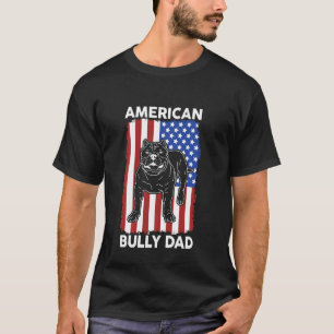American Bully Vater Dog Owner Dog Vater American  T-Shirt
