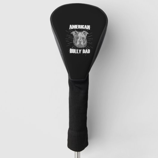 American Bully Vater Golf Headcover (Vorderseite)