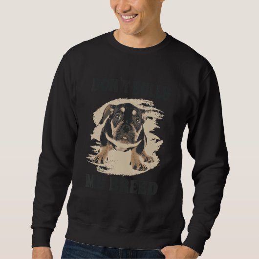 American Bully XL Cute Puppy American Bully Sweatshirt (Vorderseite)