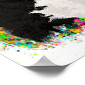 American Bulorful Pop Art Poster (Ecke)