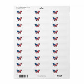 American Butterfly Flag (Vorne)