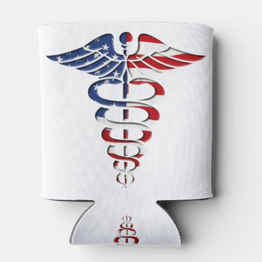 American Caduceus Dosenkühler (Rückseite)
