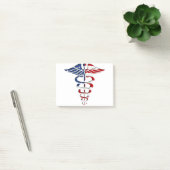 American Caduceus Post-it Klebezettel (Büro)