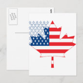 American Canadian.ai Postkarte (Vorne/Hinten)