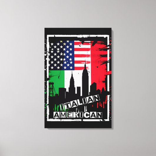 American Canvas Print Leinwanddruck (Vorderseite)