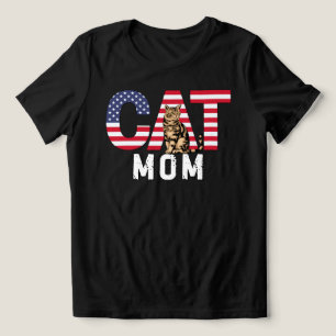 American Cat Mama Tri-Blend Shirt