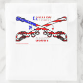 American Cavalry Rectangle Stickers (Tasche)