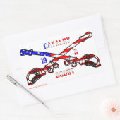 American Cavalry Rectangle Stickers (Umschlag)