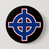 American Celtic Cross Button (Vorderseite)