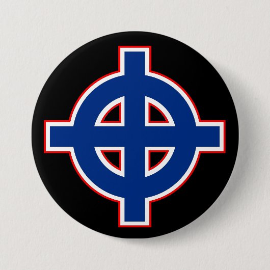 American Celtic Cross Button (Vorderseite)