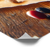 American Cheeseburger Experience 24x36 Poster (Ecke)