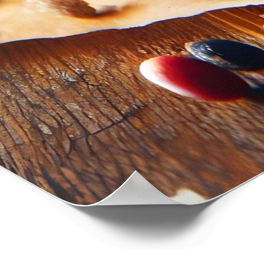 American Cheeseburger Experience 24x36 Poster (Ecke)