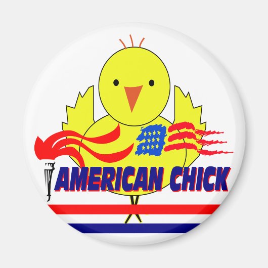 American Chick Magnet (Vorne)