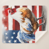 American Chicken Sherpadecke (Vorderseite (Horizontal))