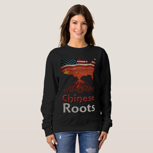 American Chinese Roots Sweatshirt (Vorne ganz)