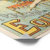 American Circus Performer Edward Earle Poster (Ecke)