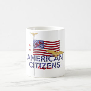 American Citizen Glittered Kaffeetasse