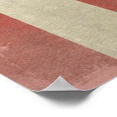 American Civilian Flag Print Poster (Ecke)