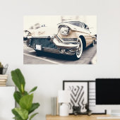 American Classic Cadillac Poster (Heimbüro)