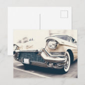 American Classic Cadillac Postkarte (Vorne/Hinten)