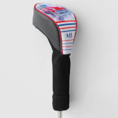 American Classic Car Mit Monogramm Golf Head Cover Golf Headcover (angewinkelt)