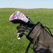 American Classic Car Mit Monogramm Golf Head Cover Headcover (In SItu)