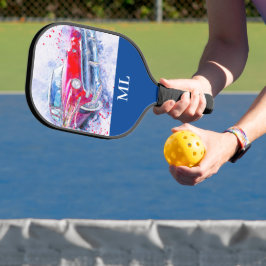 American Classic Car Mit Monogramm Pickleball Schläger