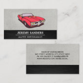 American Classic Car | Vintag Visitenkarte (Vorne/Hinten)