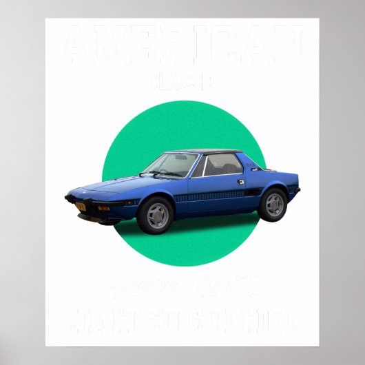 american classic genuine quality limited edition F Poster (Vorne)