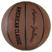 American Classic Personalisiert Basketball (Vertikal)