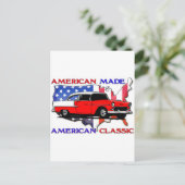 American Classic Postkarte (Stehend Vorderseite)