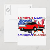 American Classic Postkarte (Vorne/Hinten)