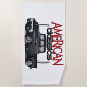 American Classic Truck Strandtuch (Vorderseite)