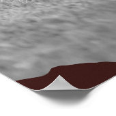 American Classic Vintag Red Convertible Imitate Ca Poster (Ecke)