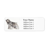 American Cocker Spanel Address Labels (Vorne)