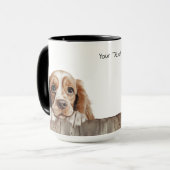 American Cocker Spanel Dog Tasse (Vorderseite Links)