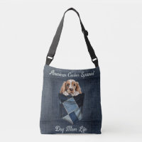 American Cocker Spanel Mama Pocket