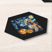 American Cocker Spanel Niedlich Hund Halloween Jac Untersetzer (angewinkelt)