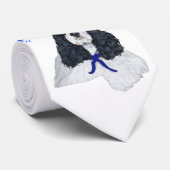 American Cocker Spanel Sailor Krawatte (Gerollt)