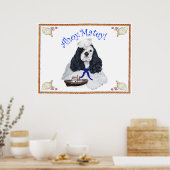 American Cocker Spanel Sailor Poster (Küche)