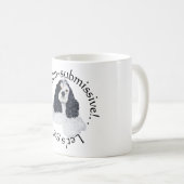 American Cocker Spaniel Calm Submissive Kaffeetasse (VorderseiteRechts)