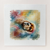 American Cocker Spaniel Dog 070824AREF137 - Waterc Puzzle (Horizontal)