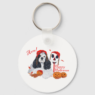 American Cocker Spaniel Halloween Schlüsselanhänger
