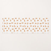 American Cocker Spaniel Hundyoga Pose Yogamatte (Vorderseite (Horizontal))