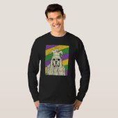 American Cocker Spaniel Jester Mardi Gras Dog Mom T-Shirt (Vorne ganz)