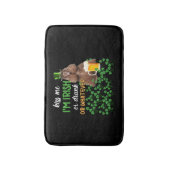 American Cocker Spaniel Kiss Me Ich bin irisch ode Badematte (Vorderseite Vertikal)