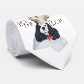 American Cocker Spaniel Koch Krawatte (Gerollt)
