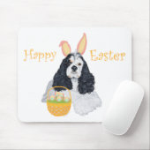 American Cocker Spaniel Ostern Mousepad (Mit Mouse)