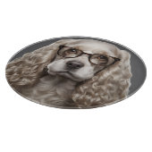 American Cocker Spaniel Schneidebrett (Ecke)