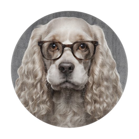 American Cocker Spaniel Schneidebrett (Vorderseite)